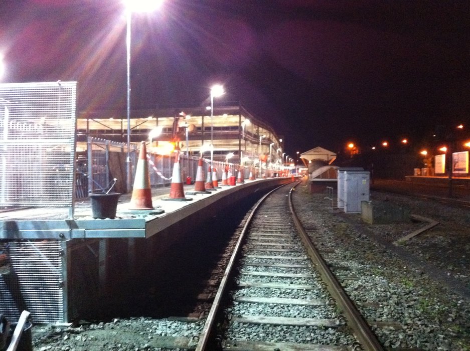 Quai de gare de High Wycombe : une installation en trois mois, des études à la mise en service